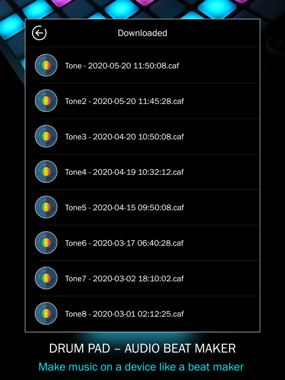 Screenshot #4 pour Drum Pad - Audio Beat Maker