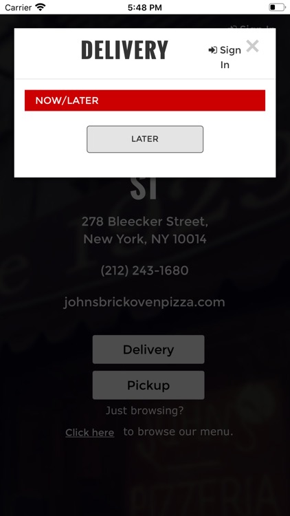 John's of Bleecker Street
