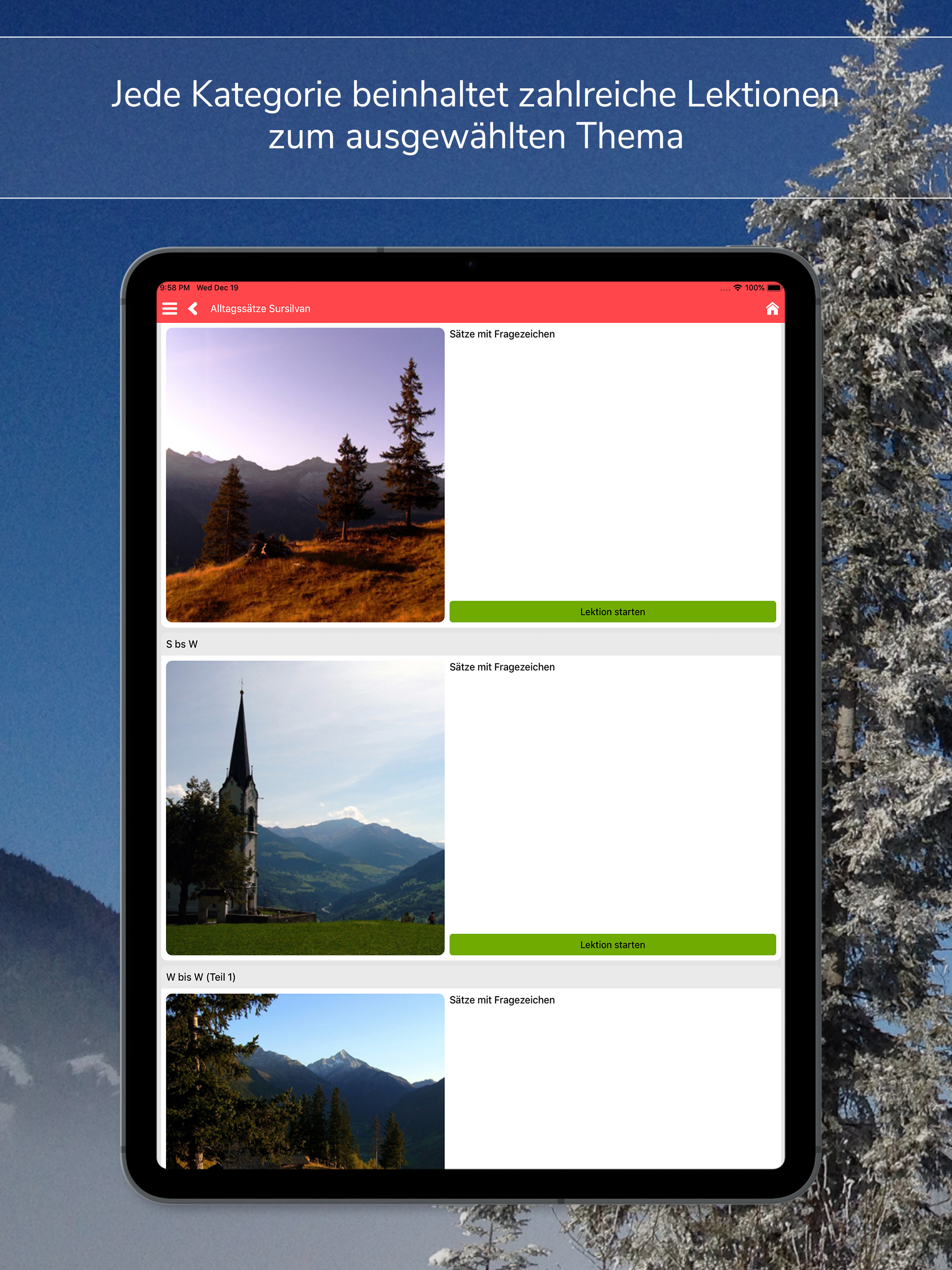 Alltagssätze Sursilvan screenshot 17