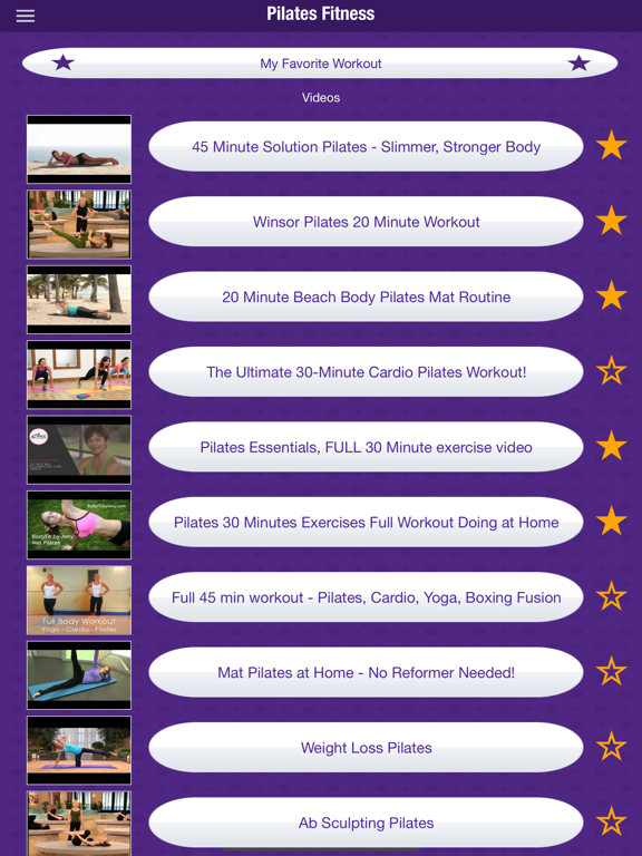 Pilates Fitness Workout Videosのおすすめ画像1