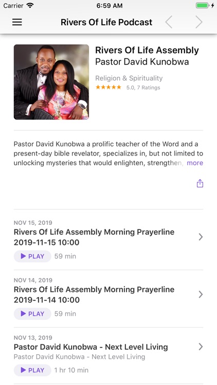 Rivers Of Life Radio