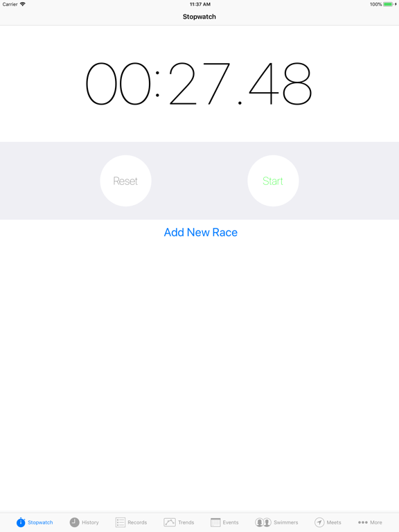 Screenshot #4 pour RaceKeeper Swim