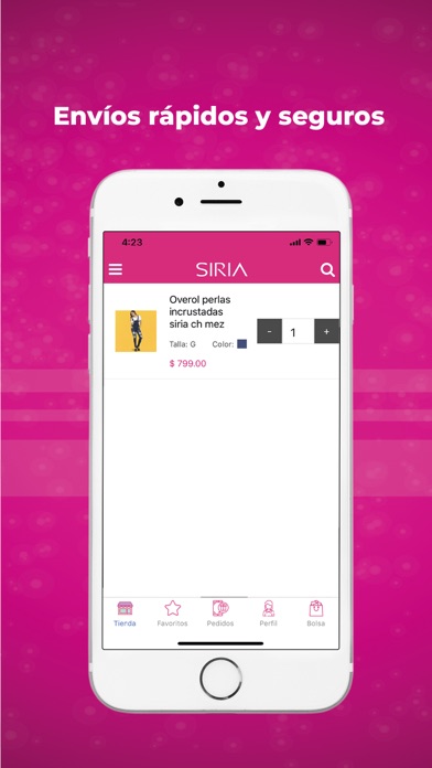 SIRIA Boutique Screenshot
