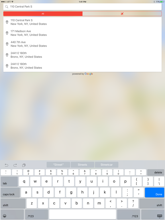 Flamingo Car and Limo Service iPad screenshot 4 - Travel app