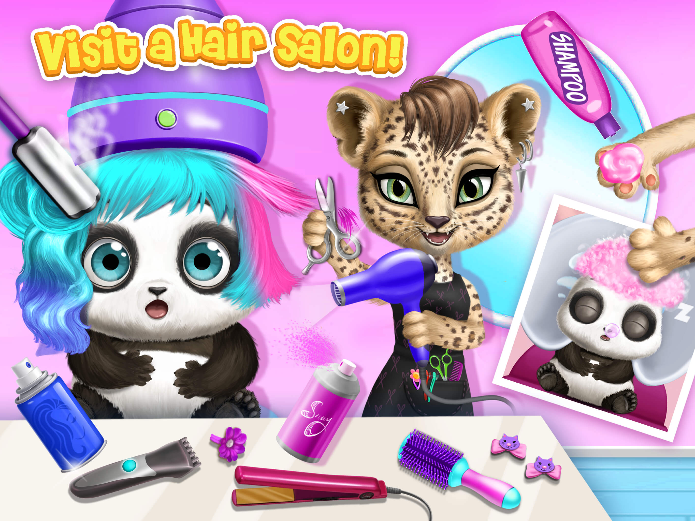 Panda Lu Baby Bear City No Ads screenshot 14