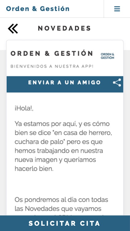 Orden y Gestión