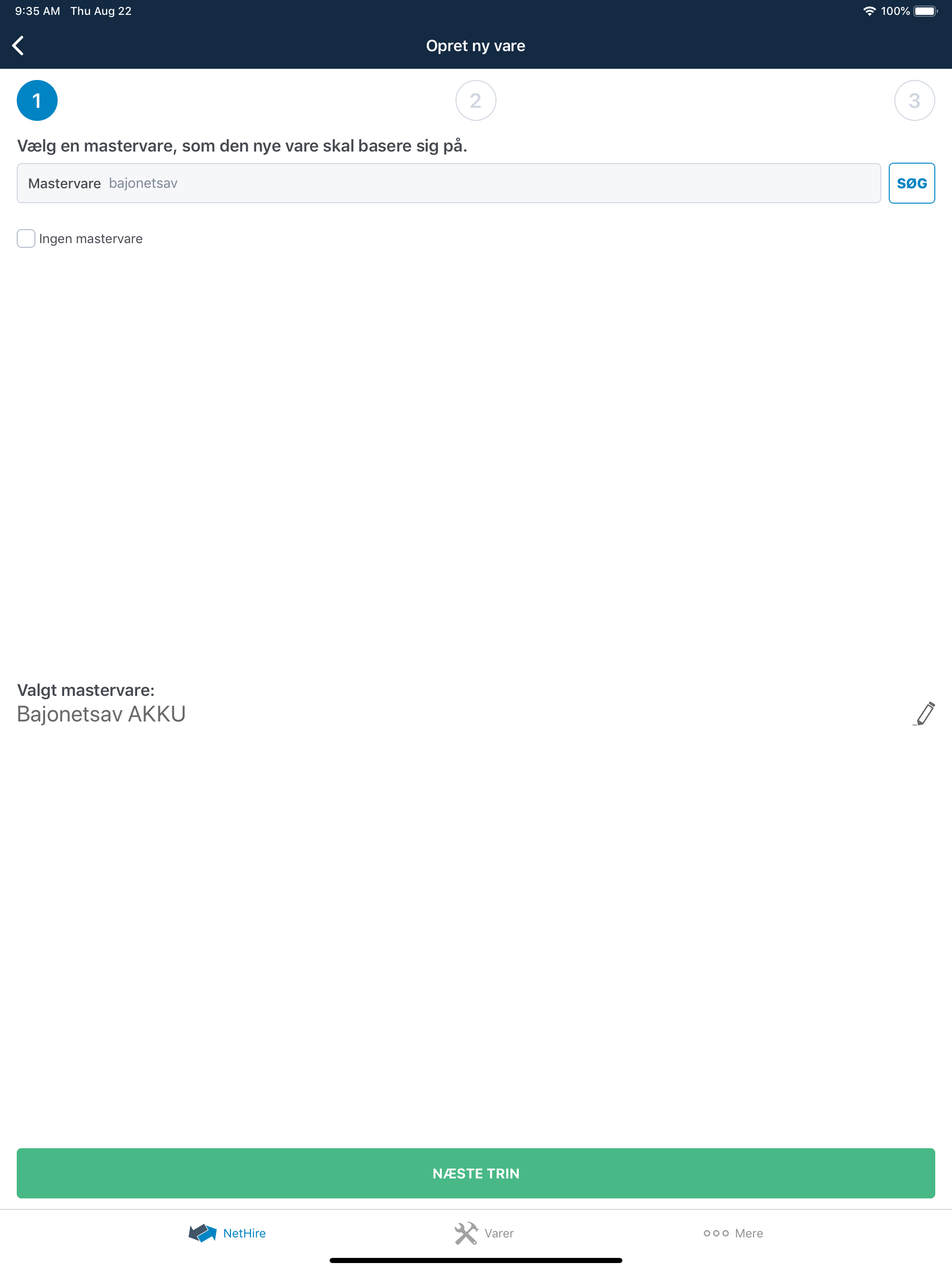 NetHire Mobile Manager screenshot 3