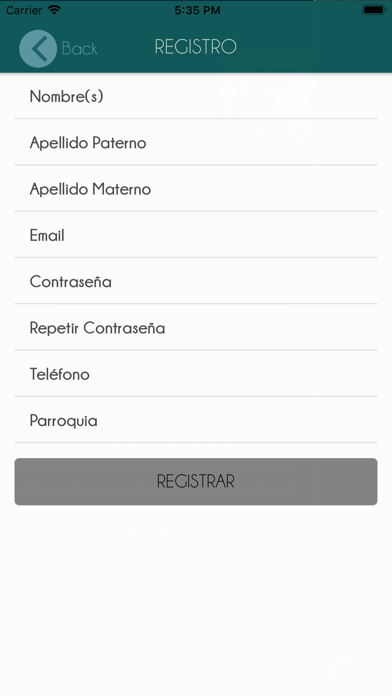App screenshot