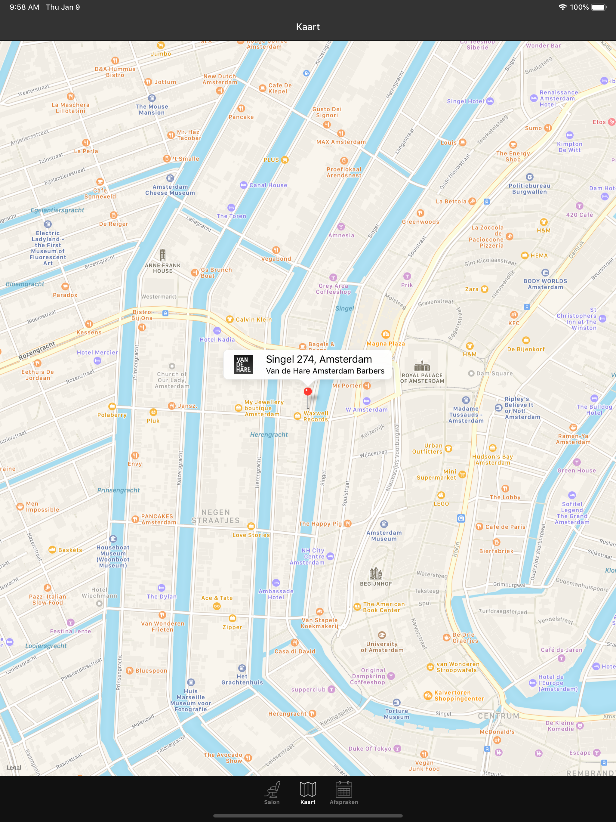 Van de Hare Amsterdam Barbers screenshot 6