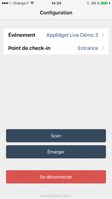 Screenshot #1 pour Eventmaker Check-in