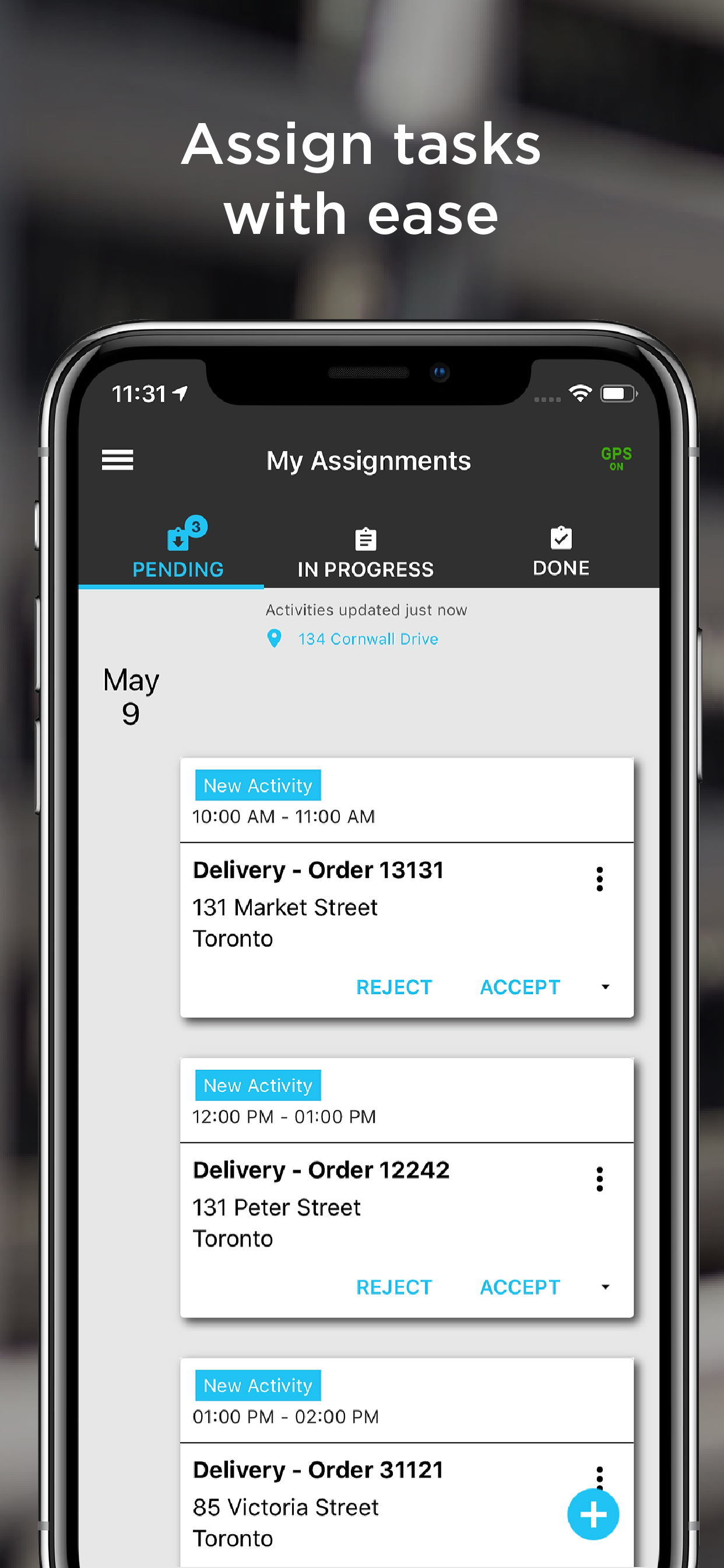 Task Tracker by Fleet Complete