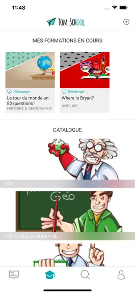 Game screenshot Tom School apk