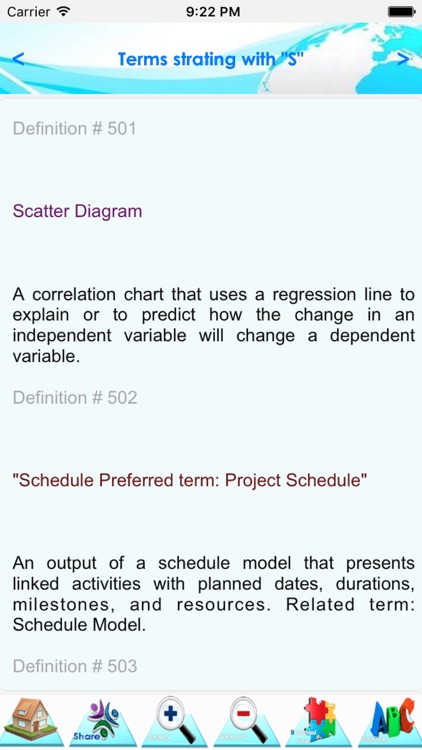Project Management Terminology screenshot-3