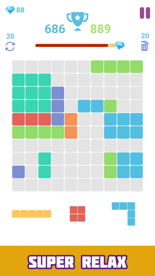 #3. Block Puzzle Fill The Gird (iOS) 由: Van Hung Tran