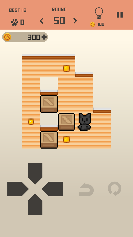 #1. Cat's push box 999 (iOS) 由: Tatsuji Kuroyanagi