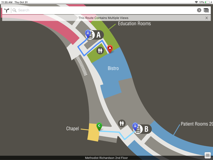 Methodist Richardson Wayfinder