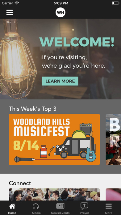 Woodland Hills Church Screenshot
