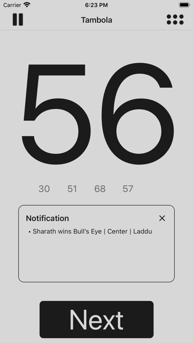 Tambola Generator iPhone screenshot 8 - Games app