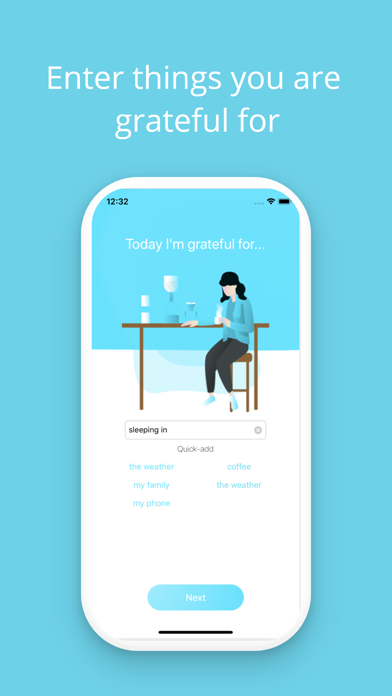 Screenshot 1 of Smile: Positivity & Wellbeing App