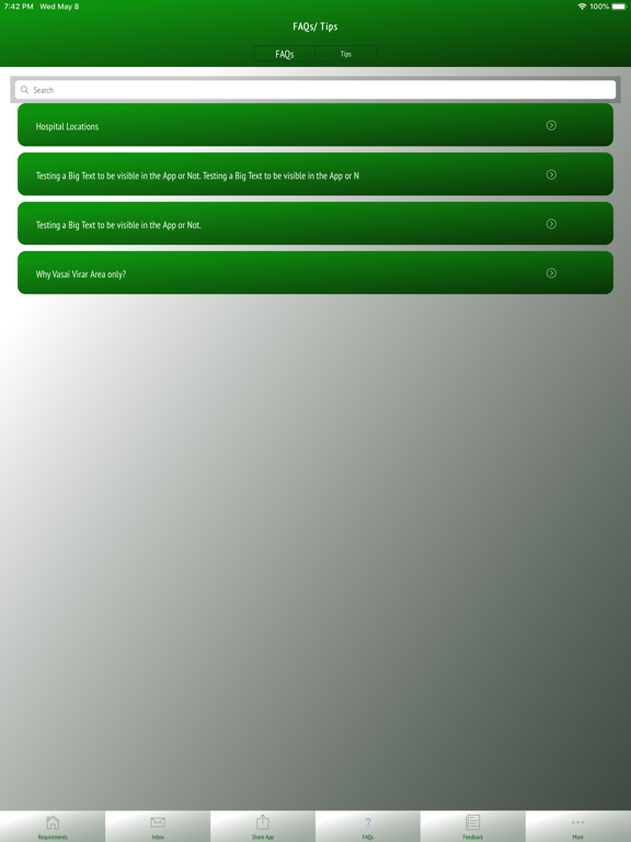 Screenshot #6 pour Vasai Virar Blood Donation App