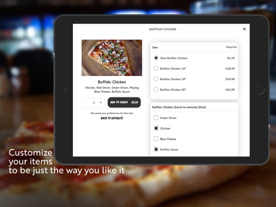 Papa Kenos iPad screenshot 4 - Food & Drink app