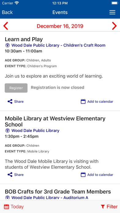 Wood Dale Public Library App screenshot 4