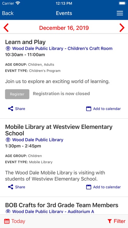 Wood Dale Public Library App screenshot-3