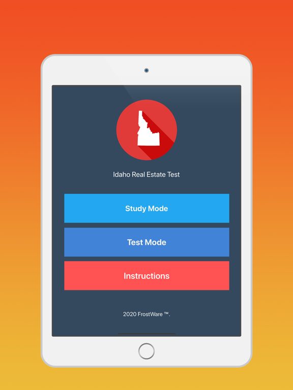Screenshot #4 pour Idaho Real Estate Test