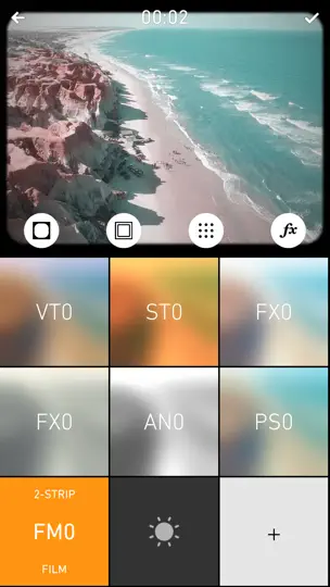Captura de pantalla de Chromic: Movie Vintage Effect en iPhone 1