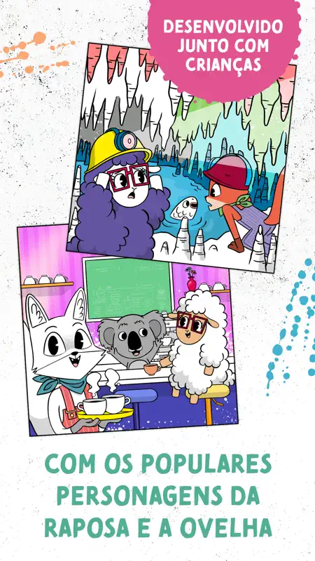 Colorir com Raposa e Ovelhã screenshot 5 of 5
