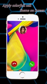 Colorful Call Flash Themes screenshot