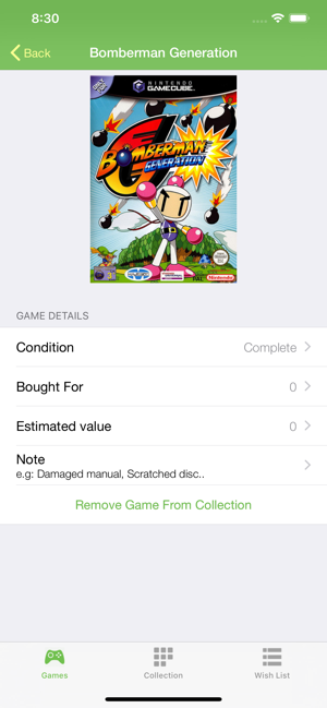 ‎Collector-Your game collection Screenshot