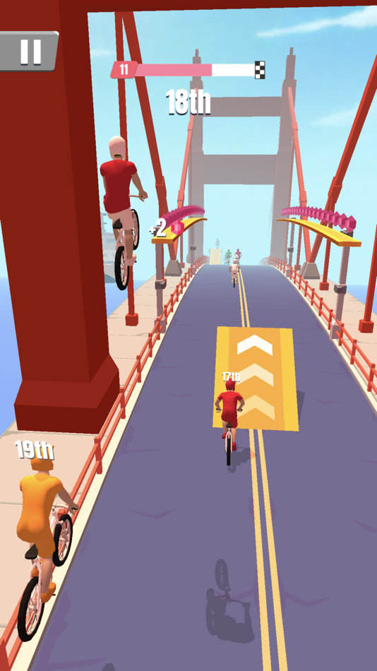 #5. Bike Rush (iOS) 由: Ketchapp