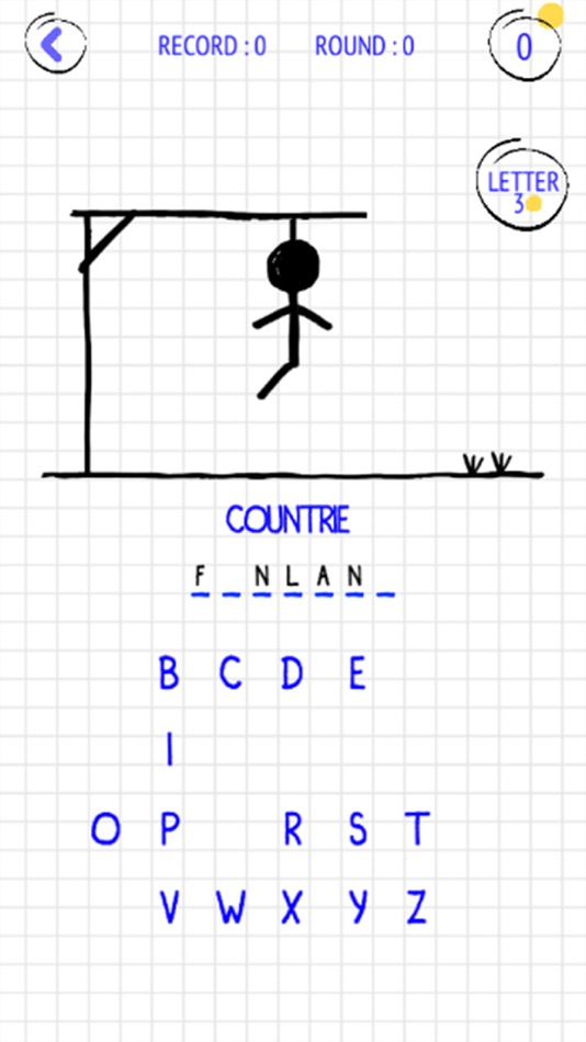 #1. The Hangman. Game (iOS) Podle: badr masti