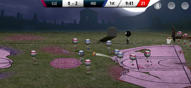 ‎Stickman Basketball 2017 Screenshot