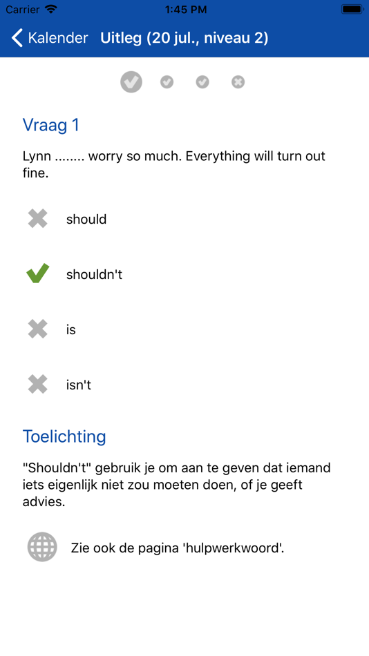 #4. NU Beter Engels (iOS) By: Orange Gears