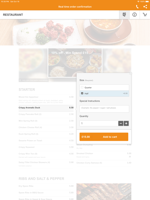 Screenshot #5 pour Cheng Ye Chinese Restaurant