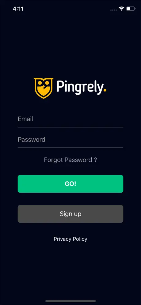 Pingrely Website Monitor