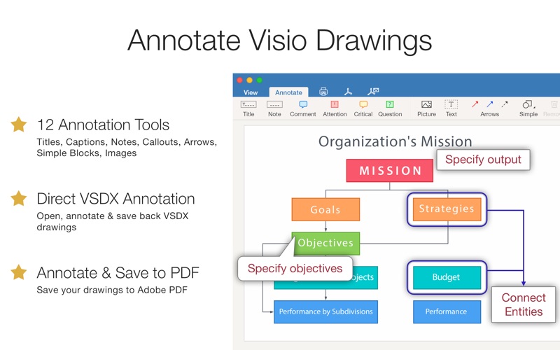 Screenshot #2 pour VSDX Annotator for Visio files