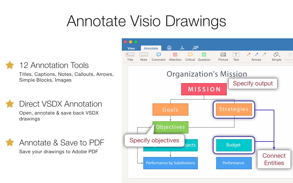 #2. VSDX Annotator for Visio files (macOS) 由: Nektony LLC