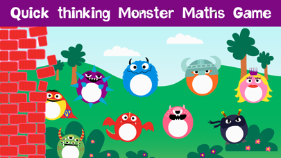 Screenshot #1 pour Mental Math Monsters