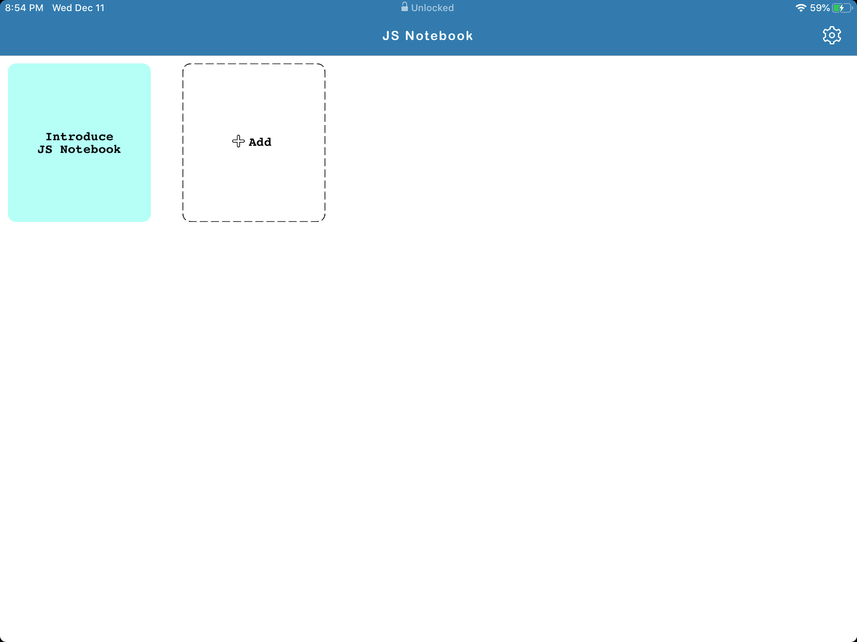 JS.Notebook