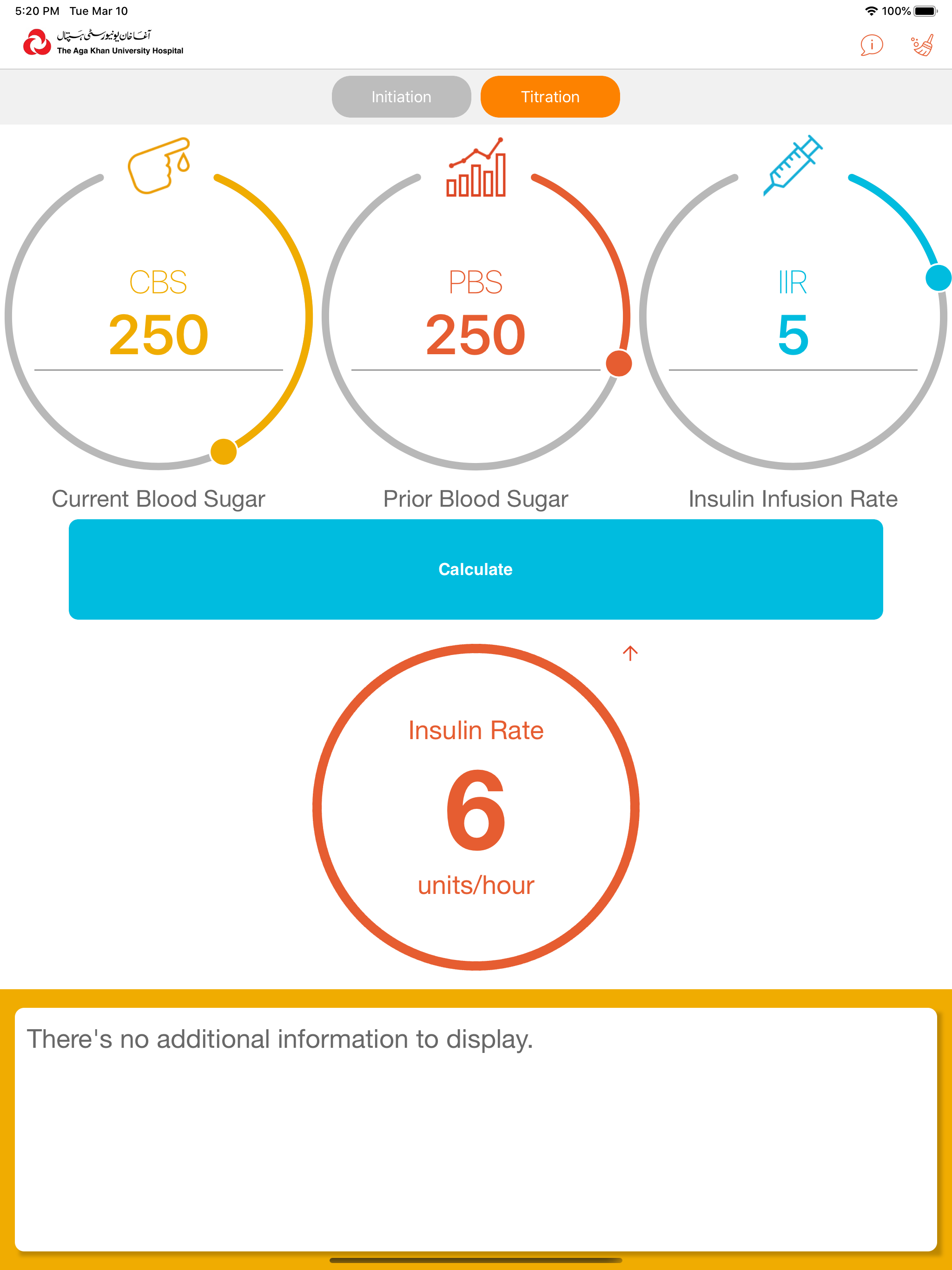 AKUH Insulin Calculator