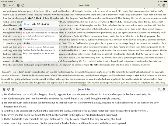 Matthew Henry Study Bible iPad screenshot 4 - Book app