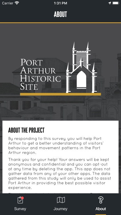 Port Arthur Visitor Research screenshot-3
