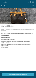 WLC Online Auctions screenshot 2