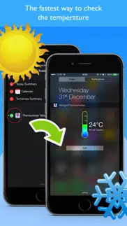 How to cancel & delete widget thermometer simple 3