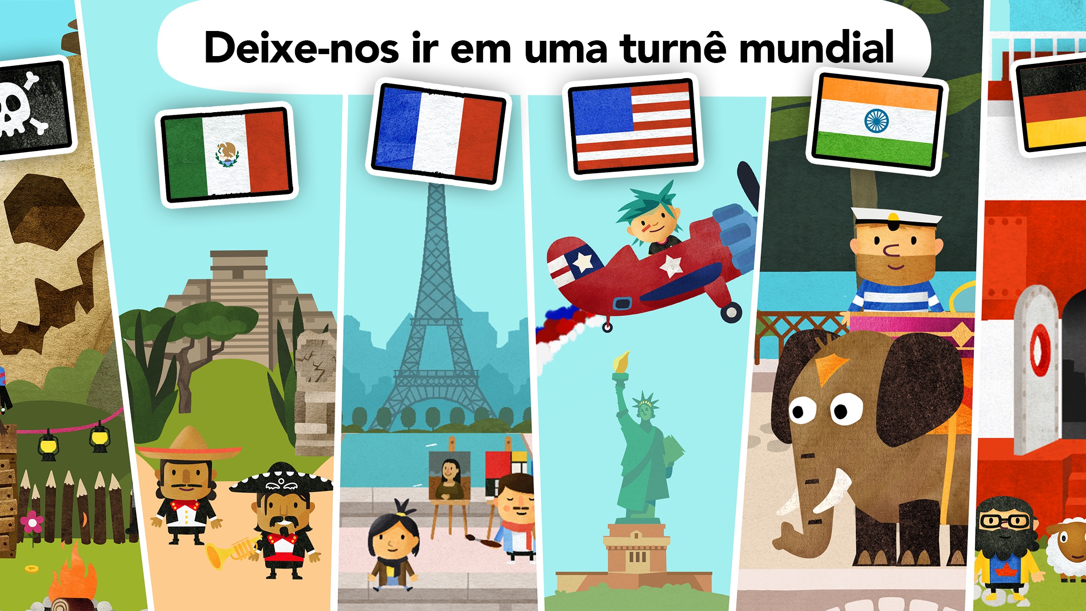 Screenshot do app Fiete World - para crianças 4+