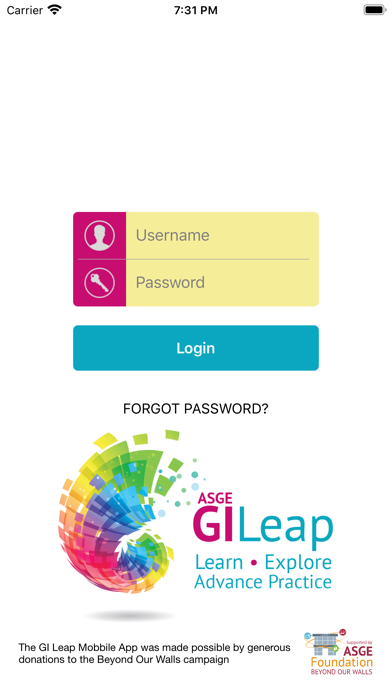 How to cancel & delete ASGE GI Leap from iphone & ipad 1