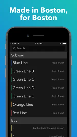 ProximiT: MBTA Boston Transit screenshot 5